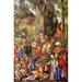 Buyenlarge 'Martyrdom of ten thousand Christians [1]' by Albrecht Durer Painting Print in Brown/Green/Red | 42 H x 28 W x 1.5 D in | Wayfair