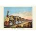 Buyenlarge 'The Sour Mash Express' by Shober & Carqueville Litho. Co. Painting Print in Blue/Brown | 28 H x 42 W x 1.5 D in | Wayfair