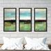 Picture Perfect International "Job 23 3 Max" by Mark Lawrence 3 Piece Framed Graphic Art Set /Acrylic in Black/Blue/Green | Wayfair 704-1989-1632