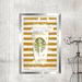 Picture Perfect International Starbucks & Stripes By Jodi - Picture Frame Print on /Acrylic /Acrylic | 39.5 H x 27.5 W x 0.75 D in | Wayfair