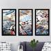 Picture Perfect International "Hebrews 11 8 Max" by Mark Lawrence 3 Piece Framed Graphic Art Set /Acrylic in Black/Blue/Red | Wayfair 704-1979-1224