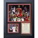 Legends Never Die Lebron James Miami Heat Collage Framed Memorabilia Paper in Black | 15.5 H x 12.5 W x 1 D in | Wayfair 12334U