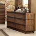 Foundry Select Armentrout Double Dresser Wood in Brown | 36 H x 60 W x 19 D in | Wayfair FNDS1795 44225510