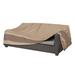 Arlmont & Co. Steve Water Resistant Patio Sofa Cover w/ 2 Year Warranty Metal in Black | 35 H x 93 W x 40 D in | Wayfair FRPK2127 45465790