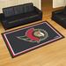 FANMATS NHL Non-Slip Indoor Only Door Mat Synthetics | Rectangle 5' x 7'8" | Wayfair 10431