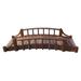 Sams Gazebos Garden Bridge, Wood in Gray | 21 H x 96 W x 37 D in | Wayfair Country_Bridge_L8_T