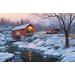 The Finishing Touch 'Holiday Traditions' by Darrell Bush Painting Print Paper | 14 H x 21 W x 1.5 D in | Wayfair 500246