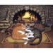 The Finishing Touch 'All Burned out' by Charles Wysocki Painting Print Paper | 20 H x 24 W x 1.5 D in | Wayfair 000-067-033-2024
