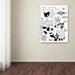 Harriet Bee 'Sea Cats' Canvas Art Metal in Black/White | 32 H x 24 W in | Wayfair HBEE4074 41294970