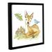 Harriet Bee Baby Woodland III - Graphic Art on Canvas Canvas | 24 H x 24 W x 2 D in | Wayfair HBEE4767 41562462