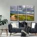 Highland Dunes 'Wild Allure' - 3 Piece Wrapped Canvas Photographic Print Multi-Piece Image Metal | 40 H x 60 W x 1.5 D in | Wayfair