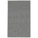 Gray 72 x 0.26 in Area Rug - Gracie Oaks Meredith Charcoal Area Rug Polyester/Polypropylene/Wool | 72 W x 0.26 D in | Wayfair