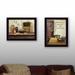 Trendy Decor 4U Home & Family 2-Piece Vignette Framed Wall Art for Living Room, Home Wall Décor by Susan Boyer Paper | Wayfair V315-712