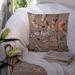 Caroline's Treasures Shrimp Indoor/Outdoor Throw Pillow Polyester/Polyfill blend | 14 H x 14 W x 4 D in | Wayfair 8738PW1414