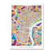 Trademark Fine Art 'Philadelphia Pennsylvania Street Map' Graphic Art on Wrapped Canvas Canvas | 24 H x 18 W x 2 D in | Wayfair MT0859-C1824GG