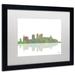 Trademark Fine Art Birmingham Alabama Skyline III by Marlene Watson Framed Graphic Art Canvas, Wood | 16 H x 20 W x 0.5 D in | Wayfair