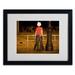 Trademark Fine Art "Brooklyn Cowboy" by Yale Gurney Framed Photographic Print Canvas | 16 H x 20 W x 0.5 D in | Wayfair YG7100-B1620MF