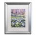 Trademark Fine Art Anemones Canvas, Wood in Green | 20 H x 16 W x 0.5 D in | Wayfair DLG0362-S1620MF