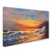 Trademark Fine Art 'Hawaiian Sunset' Print on Wrapped Canvas Metal | 22 H x 32 W x 2 D in | Wayfair MA0795-C2232GG