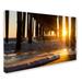 Trademark Fine Art Sea Foam In The Sunlight Photographic Print on Wrapped Canvas in White | 30 H x 47 W x 2 D in | Wayfair MFG0046-C3047GG