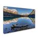 Trademark Fine Art "Lake O'Hara Reflection" by Pierre Leclerc Photographic Print on Wrapped Canvas Canvas | 12 H x 19 W x 2 D in | Wayfair