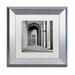 Ebern Designs Alan Blaustein 'Firenze III' Framed Photographic Print Canvas in Black/White | 11 H x 11 W x 0.5 D in | Wayfair