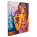 Trademark Fine Art 'Pink Dress' Print on Wrapped Canvas Metal | 32 H x 24 W x 2 D in | Wayfair MA0874-C2432GG