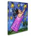 Trademark Fine Art 'Big Diva Reach for the Stars' Print on Wrapped Canvas Canvas | 19 H x 14 W x 2 D in | Wayfair ALI8135-C1419GG
