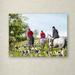 Trademark Fine Art 'Horse & Hounds' Print on Canvas Metal | 24 H x 32 W x 2 D in | Wayfair ALI8960-C2432GG
