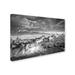 Trademark Fine Art 'The Great Cool Off' Photographic Print on Wrapped Canvas in Black/White | 16 H x 24 W x 2 D in | Wayfair ALI8088-C1624GG