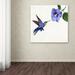 Trademark Fine Art 'Humming Bird' Print on Canvas Canvas | 18 H x 18 W x 2 D in | Wayfair ALI9043-C1818GG