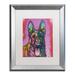 Trademark Fine Art 'Ninja' Framed Graphic Art Print Canvas | 23.5 H x 19.5 W x 1.25 D in | Wayfair ALI5795-S1620MF