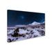 Trademark Fine Art 'Northern Stars' Photographic Print on Wrapped Canvas Metal | 22 H x 32 W x 2 D in | Wayfair PSL0988-C2232GG