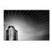 Trademark Fine Art 'Tower Of The Strings' Graphic Art on Wrapped Canvas in Black/White | 16 H x 24 W x 2 D in | Wayfair 1X01482-C1624GG