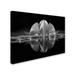 Trademark Fine Art 'Black Contrast' Graphic Art Print on Wrapped Canvas in White/Black | 35 H x 47 W x 2 D in | Wayfair 1X03206-C3547GG