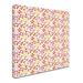 Trademark Fine Art 'June Blooms Mini Floral' Graphic Art Print on Wrapped Canvas Canvas | 18 H x 18 W x 2 D in | Wayfair ALI17579-C1818GG