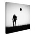 Trademark Fine Art 'One Last Chance' Graphic Art Print on Wrapped Canvas in Black/White | 18 H x 18 W x 2 D in | Wayfair 1X04014-C1818GG
