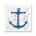 Trademark Fine Art 'Nautical Collage III' Print on Wrapped Canvas Canvas | 24 H x 24 W x 2 D in | Wayfair WAP01576-C2424GG