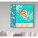 Highland Dunes Mattice Nautical Design III' Graphic Art Print on Wrapped Canvas Canvas | 14 H x 14 W x 2 D in | Wayfair ALI21064-C1414GG