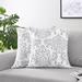 Sweet Jojo Designs Skylar Cotton Throw Pillow Polyester/Polyfill blend | 18 H x 18 W x 2 D in | Wayfair 2P-Dec18-Skylar-PRT