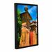 ArtWall Meeting Street Gate 1 by Steve AinsworthFramed Photographic Print on Wrapped Canvas 18.0 H x 12.0 W x 2.0 D in black/orange/redCanvas | Wayfair