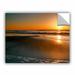 Highland Dunes ArtApeelz Morning Has Broken by Steve Ainsworth Photographic Print Removable Wall Decal in Orange | 24 H x 32 W x 0.1 D in | Wayfair