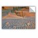 ArtWall ArtApeelz Dune Patterns Ii by Steve Ainsworth Photographic Print on Canvas in Orange/White | 16 H x 24 W x 0.1 D in | Wayfair 0ain008a1624p