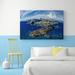 Latitude Run® Blacktip Reef Sharks Close Up by David Fleetham - Wrapped Canvas Photograph Print Canvas, Wood in White/Brown | 36 H x 54 W in | Wayfair