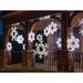 Kringle Traditions Twinkle LED Folding Snowflake Plastic in White | 20 H x 20 W x 1 D in | Wayfair 73280