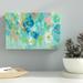 Latitude Run® 'Spring Aroma I' by Silvia Vassileva Painting Print on Wrapped Canvas Canvas, Wood in Blue/Green | 8 H x 12 W x 2 D in | Wayfair