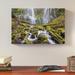Loon Peak® 'Proxy Falls Oregon 1' by Cody York Photographic Print on Wrapped Canvas in Brown/Green | 8 H x 12 W x 2 D in | Wayfair