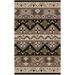 Black 108 x 0.63 in Area Rug - Loon Peak® Oralia Southwestern Handmade Tufted Wool Tan/Area Rug Wool | 108 W x 0.63 D in | Wayfair