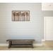 Loon Peak® Wood Framed Wall Décor w/ Raised Paddles Wood in Brown/White | 28 H x 47.25 W x 1.38 D in | Wayfair LOPK5807 42679389