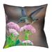 Latitude Run® Holte Hummingbird Poly Twill Double Sided Print Pillow Cover Polyester | 16 H x 16 W x 1 D in | Wayfair LTDR9002 41439396